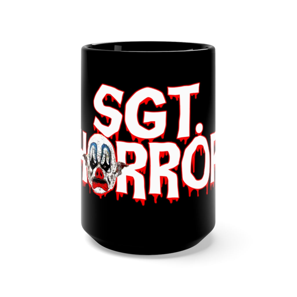 Sgt. Horror Black Mug 15oz