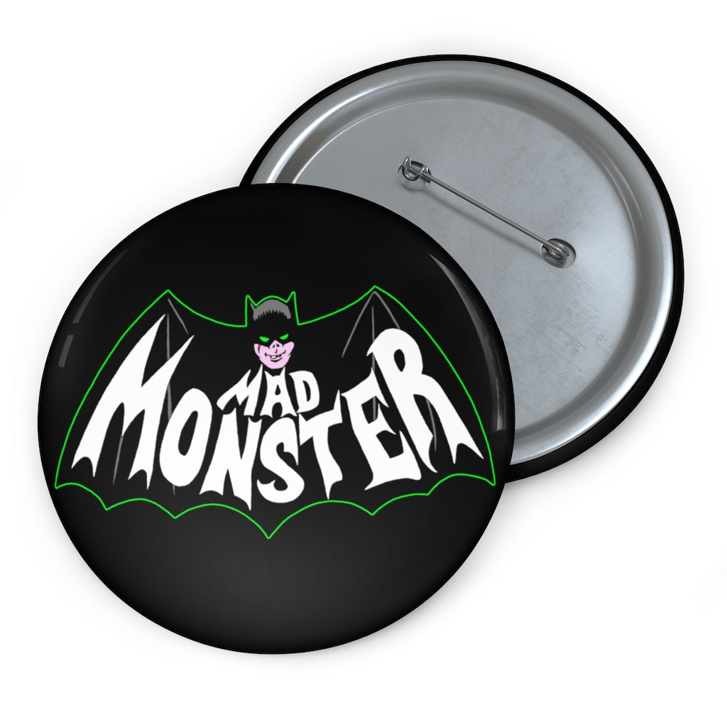 Mad Monster Holy Bat Button
