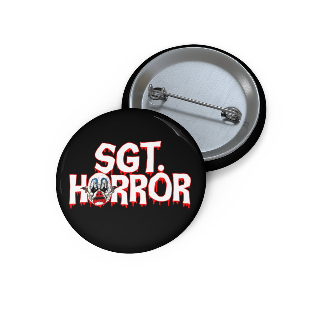Sgt. Horror Mad Monster Button