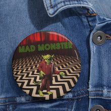 Load image into Gallery viewer, Mad Monster Black Lodge Button

